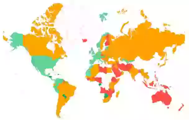 coredash ttfb rum country chart